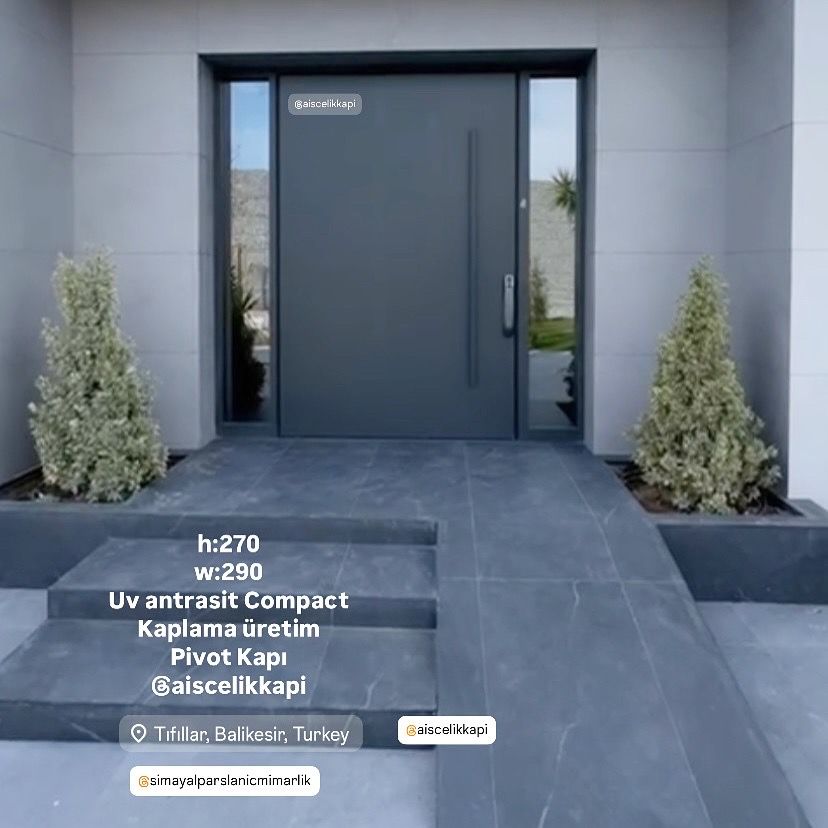 Pivot Kapı PVT-036 - AİS Çelik Kapı