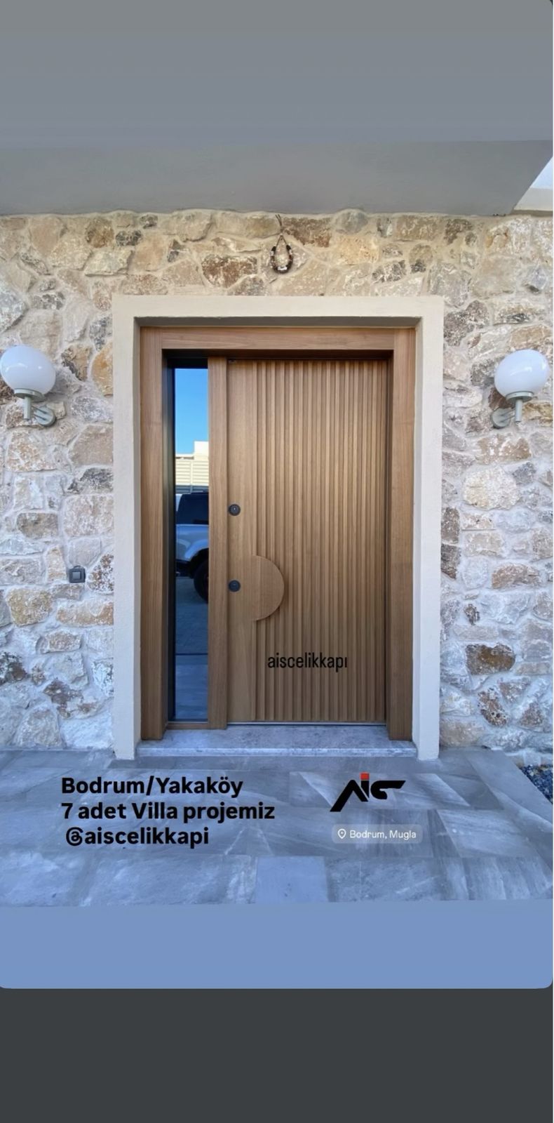 Villa Kapısı VLL-123 - AİS Çelik Kapı