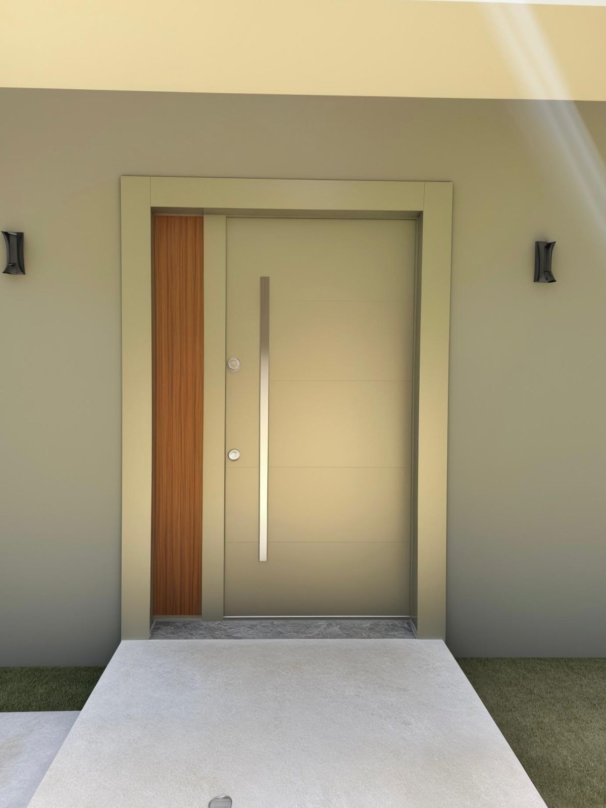Villa Kapısı VLL-195 - AİS Çelik Kapı